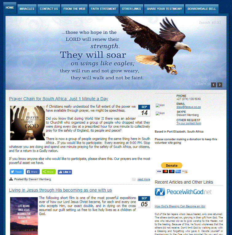 faceupwebpage